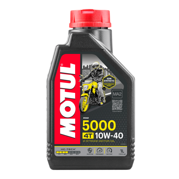 MOTUL 5000 10W40 4T Semi Synth 1 Litre